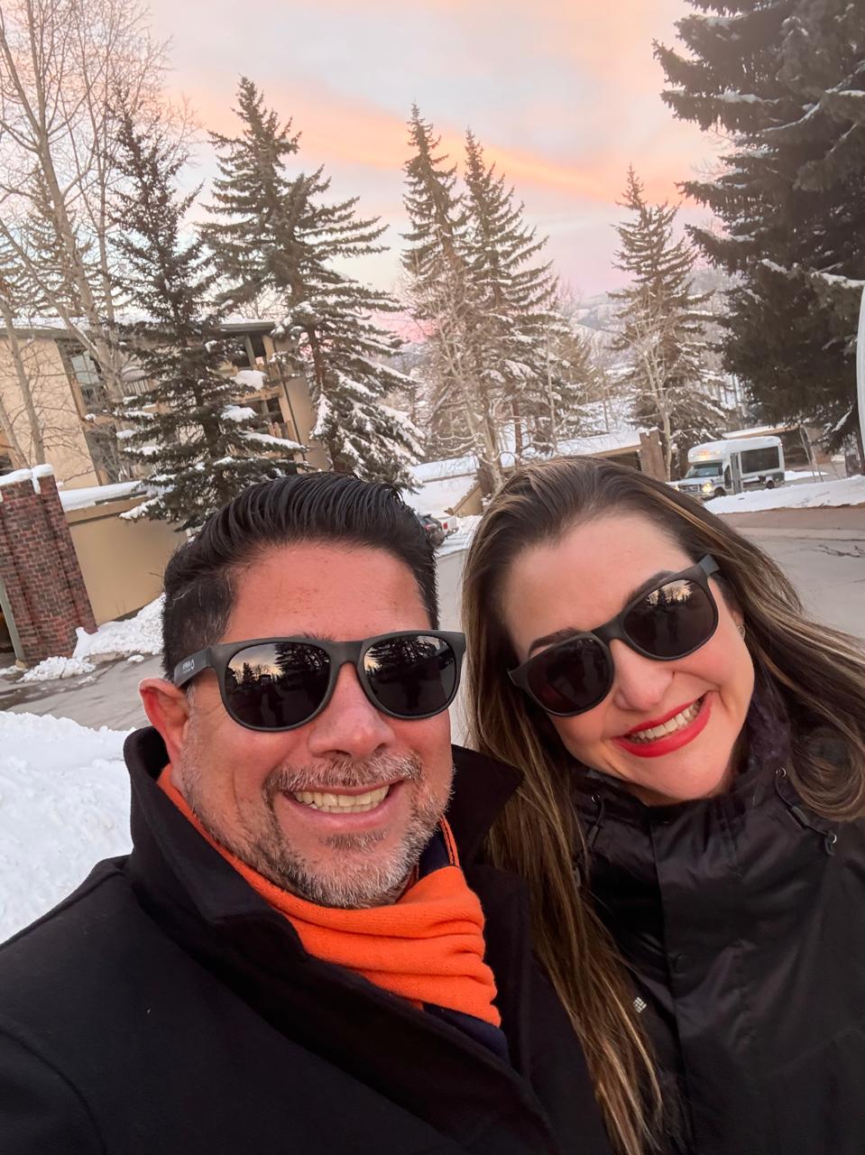 Anne Ferri e Fernando Nunes, sócios-fundadores da ATF Travel